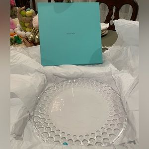 Tiffany Honeycomb 12 inch platter